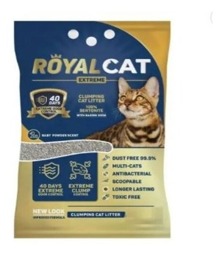 Arena Royal Cat Talco Bebe 5 Kg