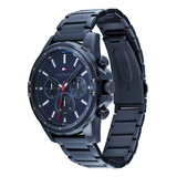 Reloj Tommy Hilfiger Mason 1791789 De Acero Inox. P/hombre