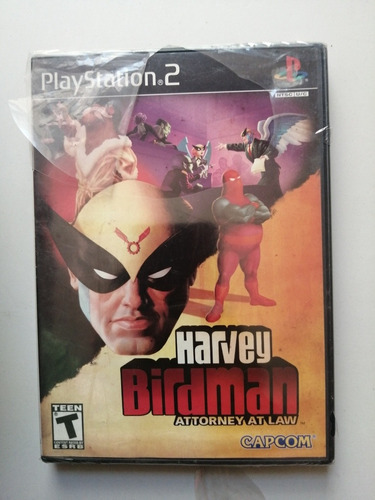 Harvey Birdman Abogado Attorney Juego Ps2 Nuevo