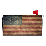 Fundas Para Buzón De Correo Retro Con Bandera De Estados Uni