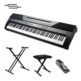 Piano 88 Teclas Sensitivo Kurzweil Ka70 + Soporte + Banqueta