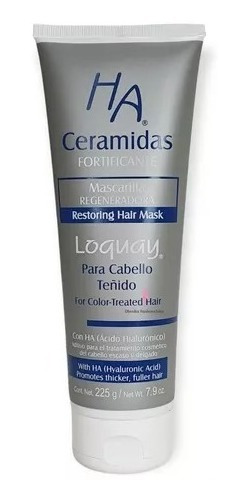 Loquay Mascarilla Regeneradora Para Cabello Teñido Ceramidas