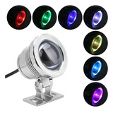 10w Rgb Al Aire Libre Impermeable Led Piscina Luz Jardín La