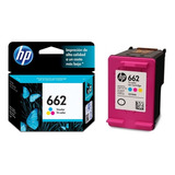 Cartucho 662 Color Original Para Hp 1015 1515 2515 2545 2645