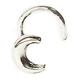 Piercing Luna Plata 925 Premium