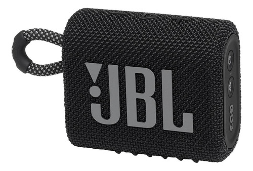 Caixa De Som Portátil Jbl Go 3 À Prova D'água Black Ipx67