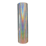 Vinilo Adhesivo Holografico Glitter 1mtx30cm Para Cameo 