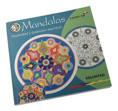 Libro Para Pintar Mandalas Positividad Editorial Betina