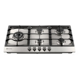 Cooktop  À Gás 5 Bocas Forma Mais Prática E Rápida Inox