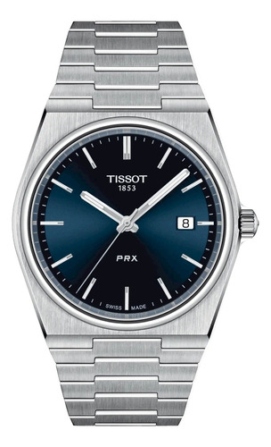 Reloj Tissot 1374101104100 Prx Hombre Acero Calendario 