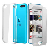 iPod Touch 5 / 6 / 7 Funda Transparente Jelly Case + Cristal Templado Gorila Glass 9h 0.3mm + Envío Gratis