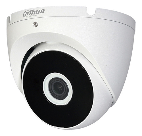 Dahua Cámara Domo Hac-t2a21  Lente 3.6 Mm Alta Resolución Hd 1080p Ir Inteligente De Hasta 20 Mts 82 Grados De Apertura Protección Ip67 Formatos Múltiples De Video Metalica Serie Cooper Estilo Domo