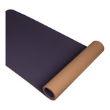 Colchoneta Yoga Mat 180 X 66 Cm 6 Mm Eva + Fundawaterdog Color Violeta Con Marron