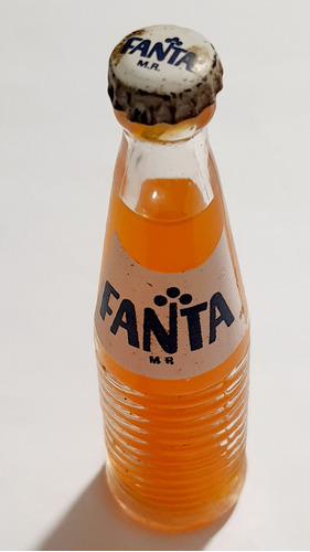 Antigua Mini Botella Refresco Fanta Vidrieria Monterrey 70s