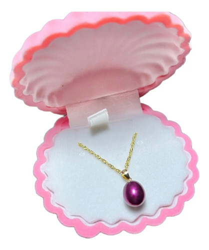 Collar De Perla Natural
