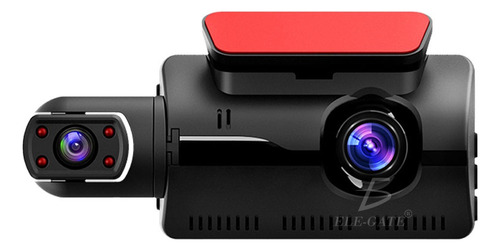 Dvr Dash Cámara Frontal 1080p E Interior Cámara Dual