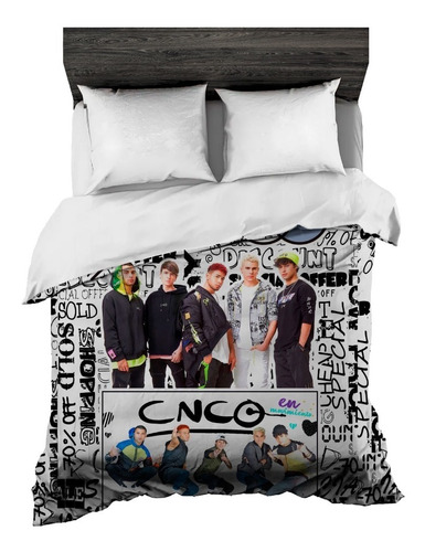 Cobija Personalizada Cnco Queen Size