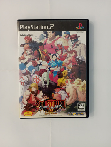 Street Fighter 3 3er Strike Ps2 (exclusivo Japón)