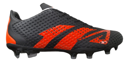 Zapato Futbol Tachones Soccer Economico Unión 2041 Ngr Rojo 