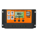 Controlador De Carga Para Painel Solar Usb Lcd Display 12/24v 100a Pwm Regulador Parâmetro Automático