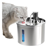 3l Fonte De Água De Aço Inoxidável Para Gatos E Cães Newpet