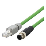 Cable Ifm  M12/rj45 Ethernet Mod.e11898 2mtrs