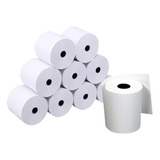 5 Rollos Papel Térmico 80x70 Impresora 80mm Negro Con Iva