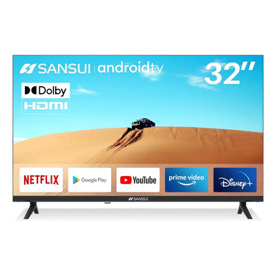 Sansui Smx-32v1ha 32 Hd, Smart Tv, Android Tv Wifi | Meses sin interés