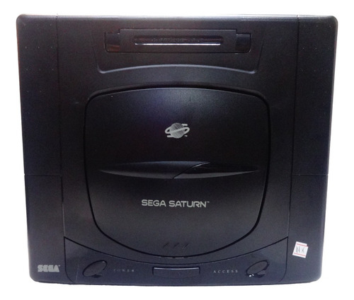 Só Console Sega Saturn Tectoy Preto Original Cod Nk Lindooo