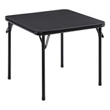 Mesa Plegable Negra De 24 Pulgadas Para Niños, Portátil, Con