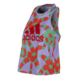 Musculosa adidas X Farm Rio Mujer Lila Solo Deportes