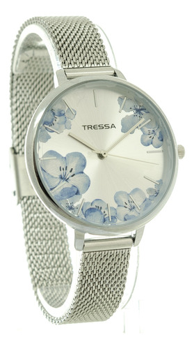 Reloj Malla Tejida Varios Colores Tressa. Megatime