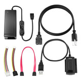 Agptek® Sata/pata/ide - Cable Convertidor De Unidad A Usb 2.