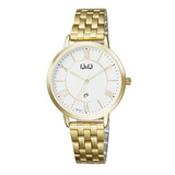 Reloj Qyq De Citizen  A469j007y Mujer Dorado Somos Tienda 