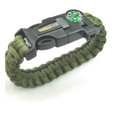 Manilla 5 En 1 Pulsera Paracord Brazalete De Supervivencia