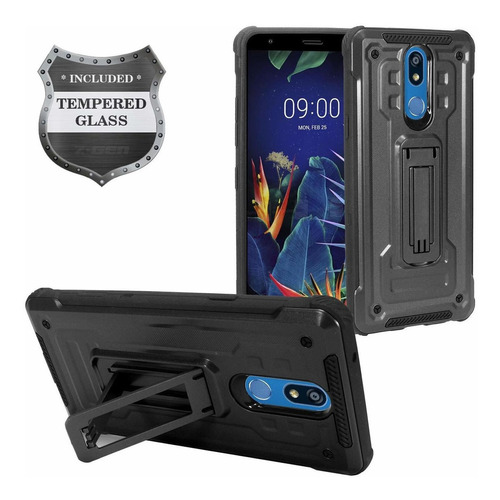 Funda + Vidrio Templado Para LG K40 Z-gen [7tmt4pty]