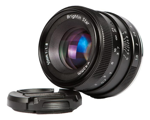 Lente Manual Brightin Star 50mm F1.8 Para Nikon Z-mount, Com