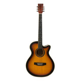 Guitarra Electroacustica Mc Cartney Qag40eq-sb-gs Msi