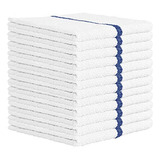 Nabob Wipers Kitchen Bar Mop Towels 12 Pack - 100% Cotton - 