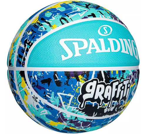 Balón Basket Ball Basquetbol Spalding Graffiti Original