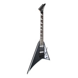 Guitarra Elétrica Jackson Js Series Rhoads Js32 De  Choupo Black With White Bevels Brilhante Com Diapasão De Amaranto