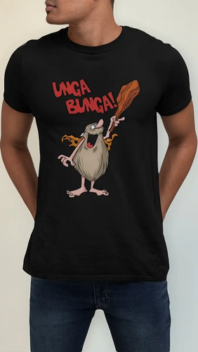 Playera Estampada Capitan Cavernicola
