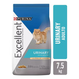 Pack Alimento Excellent Gato Adulto Urinary 7.5 Kg