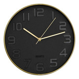 Reloj De Pared Grande Moderno Minimalista Clásico Silencioso