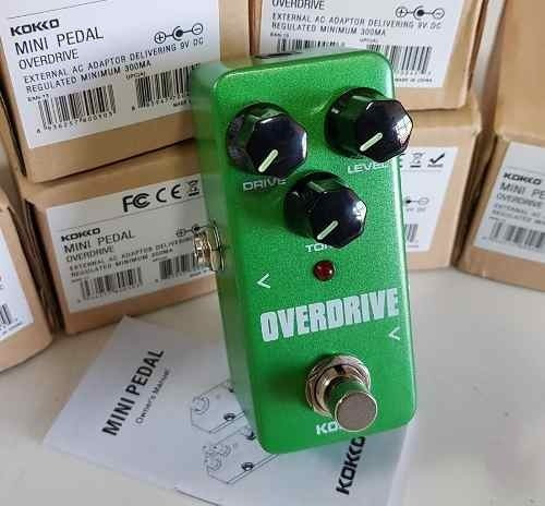 Pedal Overdrive Kokko Distorcao Linda Para Solos Guitarra F