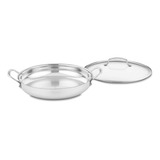 Cuisinart Contour Sartén Diaria De Acero Inoxidable De 12 Pu