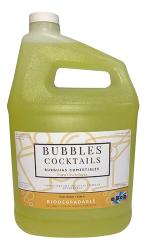 Liquido De Burbujas De Jabón Comestible 1 Galon - 3.785 L.