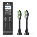 Philips Sonicare Repuesto One Bh1022/06 Black 2 Brush Heads