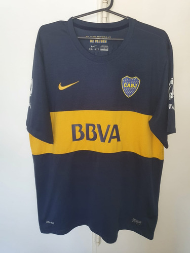 Camiseta Boca Juniors Nike Titular 2013 #10 Roman Riquelme