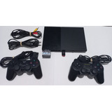 Sony Playstation 2 Slim Com Jogos Via Opl Pen Drive